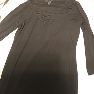Black forever 21 bodycon dress